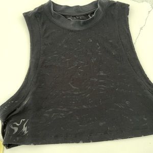 Lululemon size 0 crop top. Zebra print. Comfort soft fit. Not tight